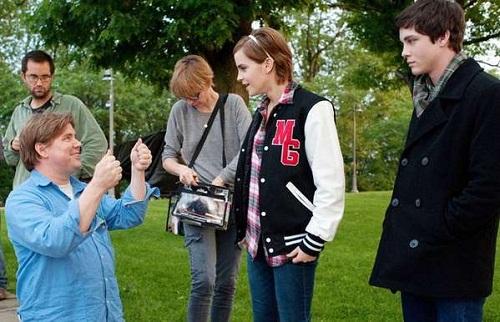  500 322 in Emma Watson On The Set of The Perks of Being a Wallflower 