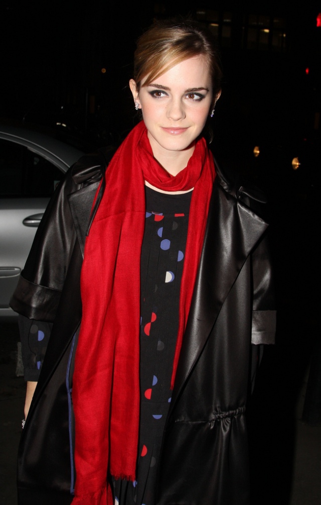 British actress Emma Watson